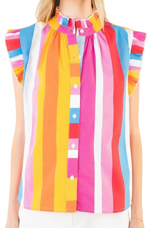 Summer Stripes Top