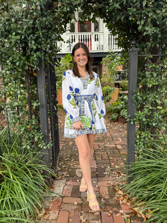 Laurel Street Mini in Blue Marigold