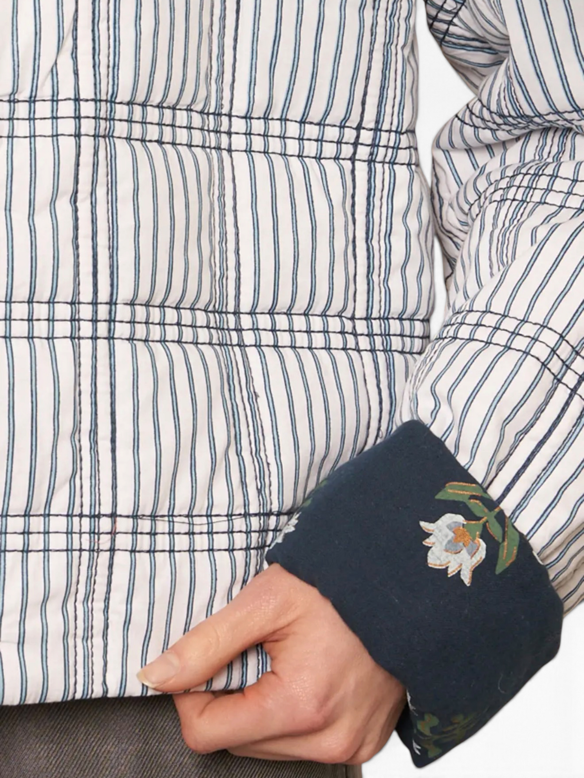 Reversible Botanical Jacket
