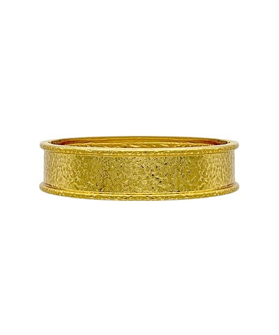 Hammered Gold Bangle-2 Sizes