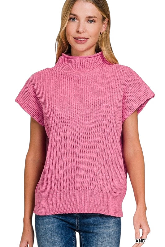 Power Shoulder Sweater - 2 Colors