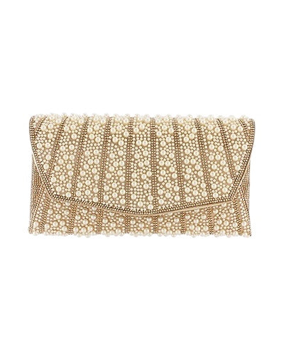 Pearl & Rhinestone Clutch