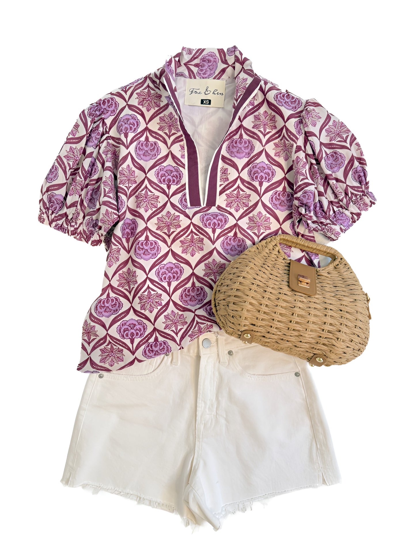 Emma Top in Orchid