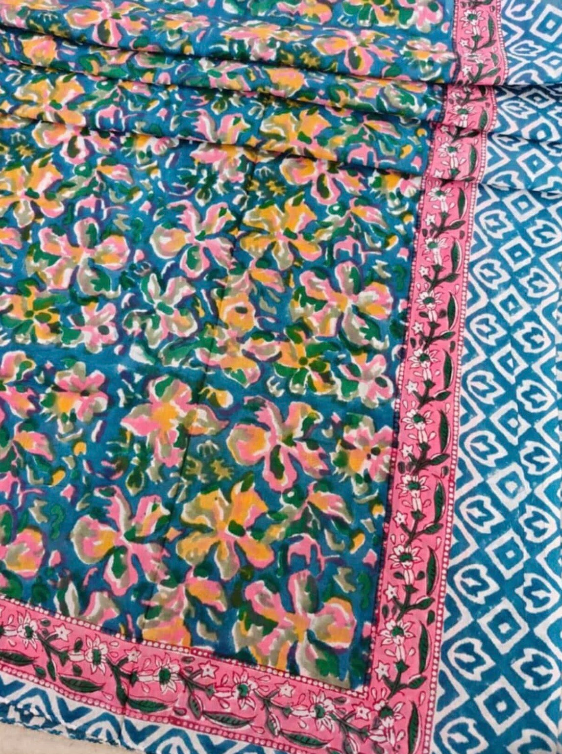 Fox & Hen The Label BlockPrint Sarong