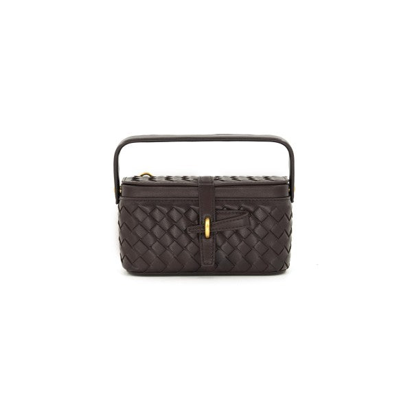 Top Handle Hinged Clutch- 2 Colors