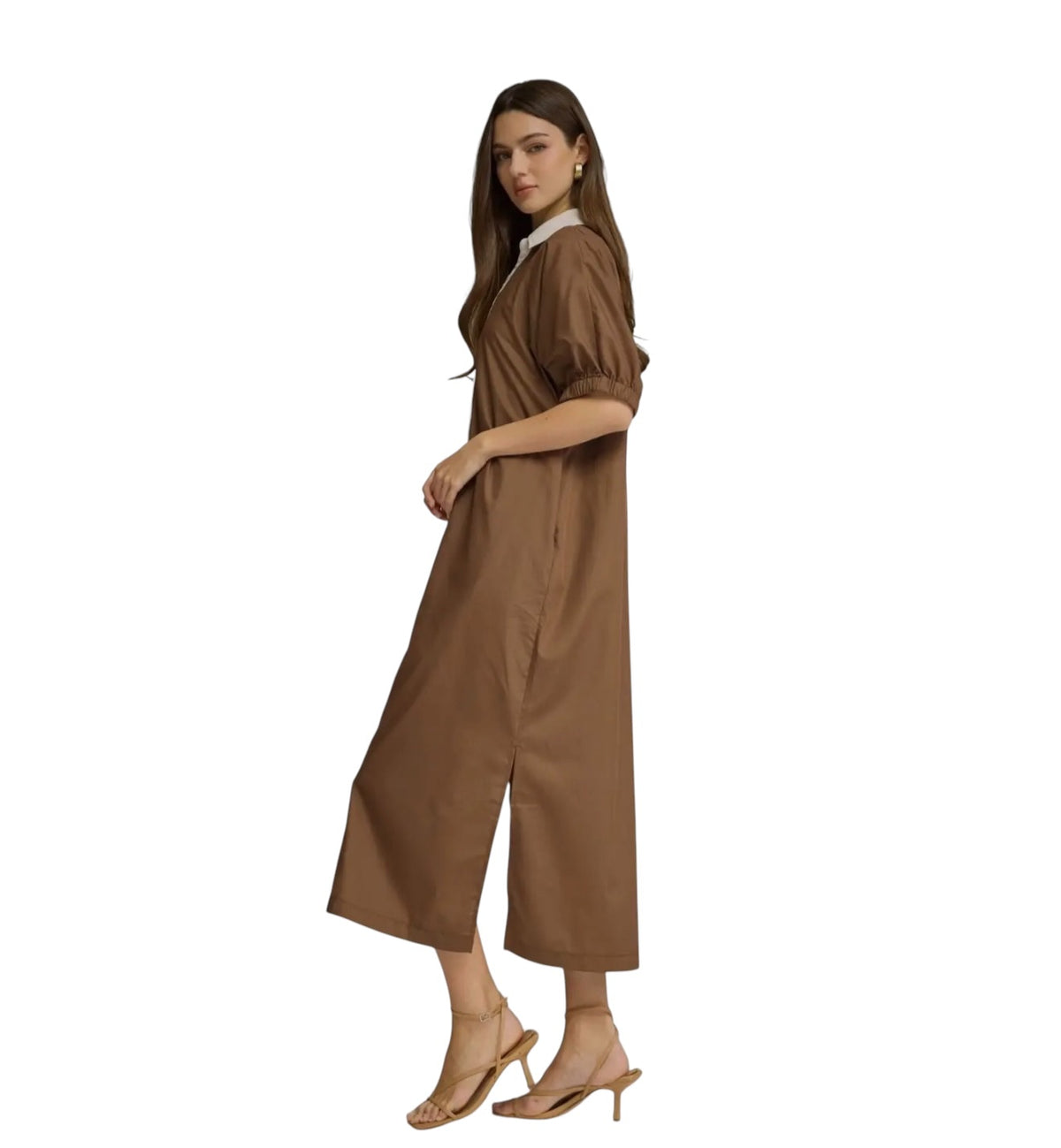 Poplin Center Band Midi- 2 Colors