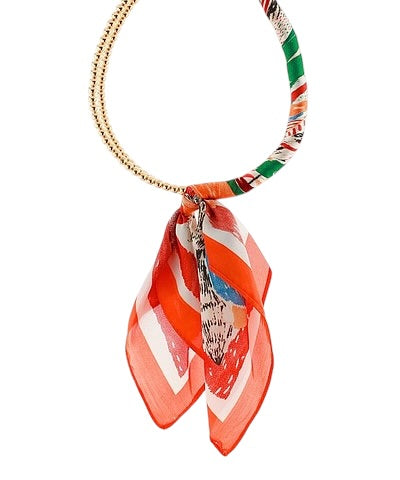Scarf Collar Necklace - 3 Colors