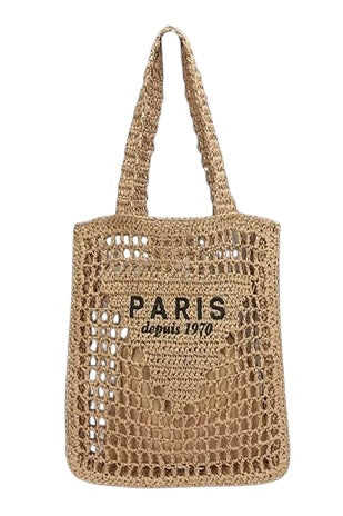 Straw Market Tote