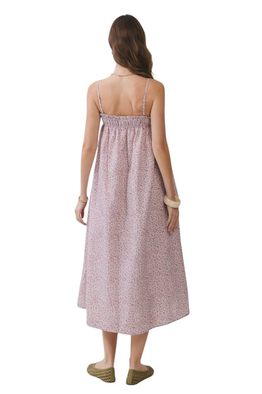 Lilac Florals Midi