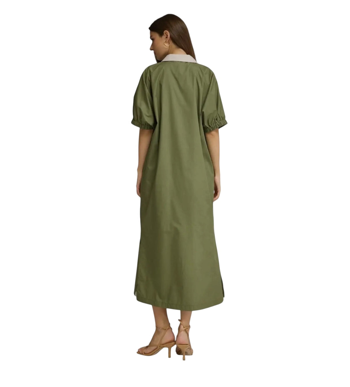 Poplin Center Band Midi- 2 Colors
