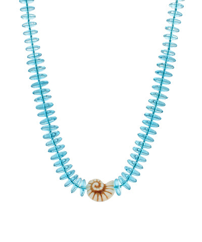 Turquoise Nautilus Necklace