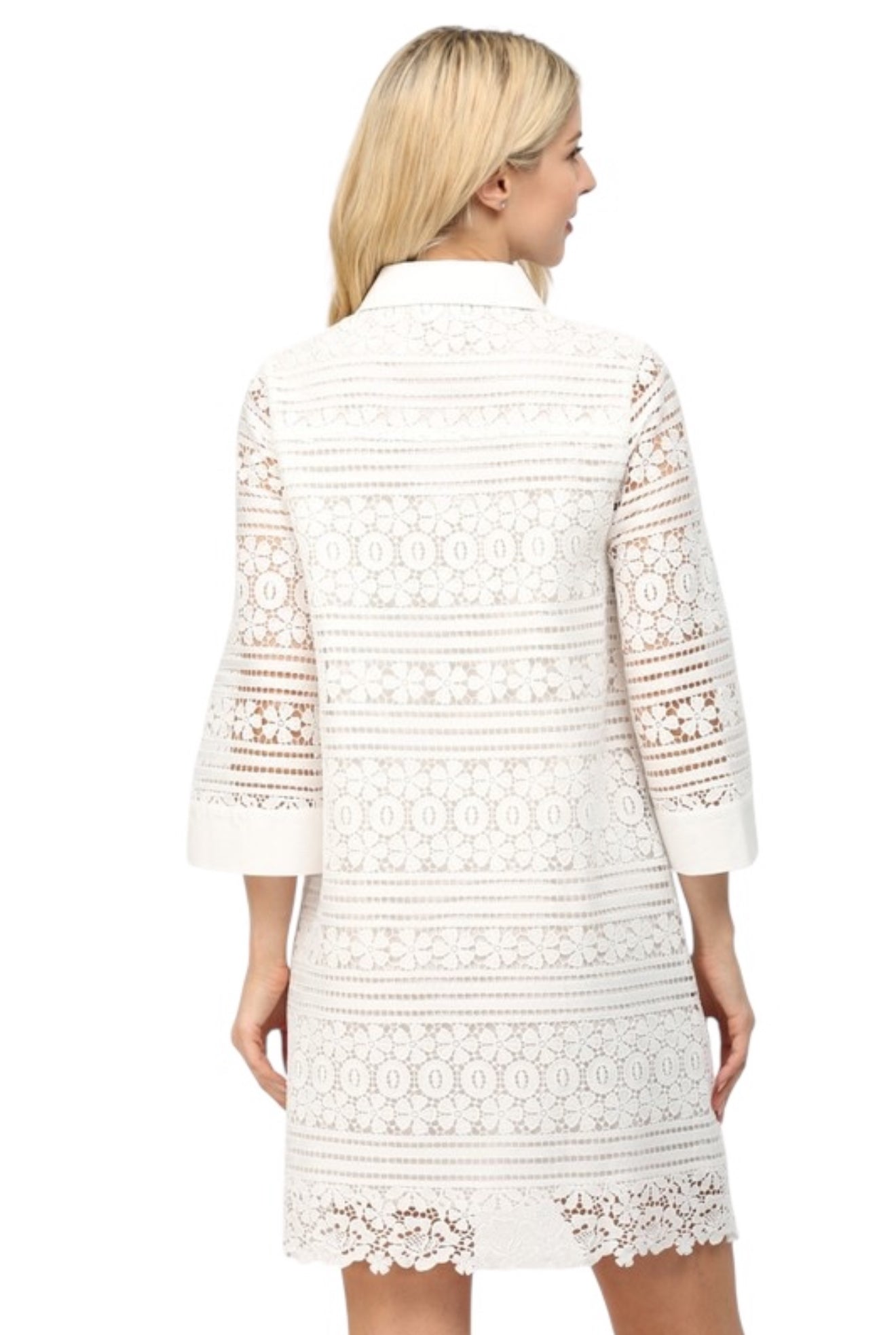Crochet Shift Dress