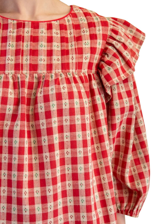 Vintage Gingham Top - 2 Colors