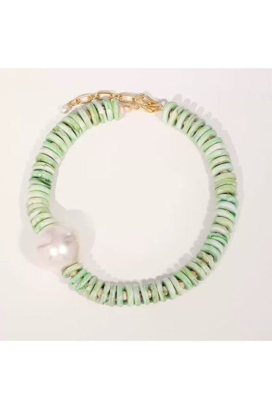 Jumbo Pearl Necklace- 4 Colors