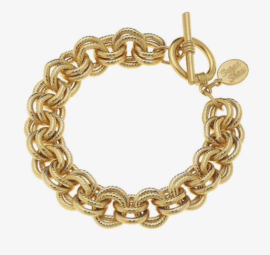 Double Link Chain Bracelet