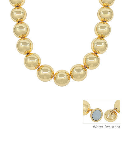 Jumbo Magnetic Clasp Necklace- 2 Colors