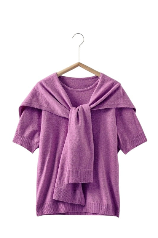 Draped Sweater- 2 Colors