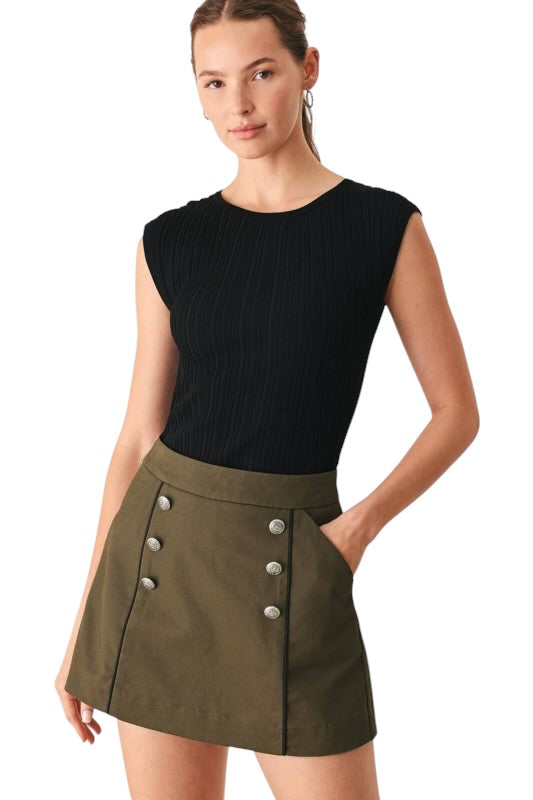 Olive Utility Skort
