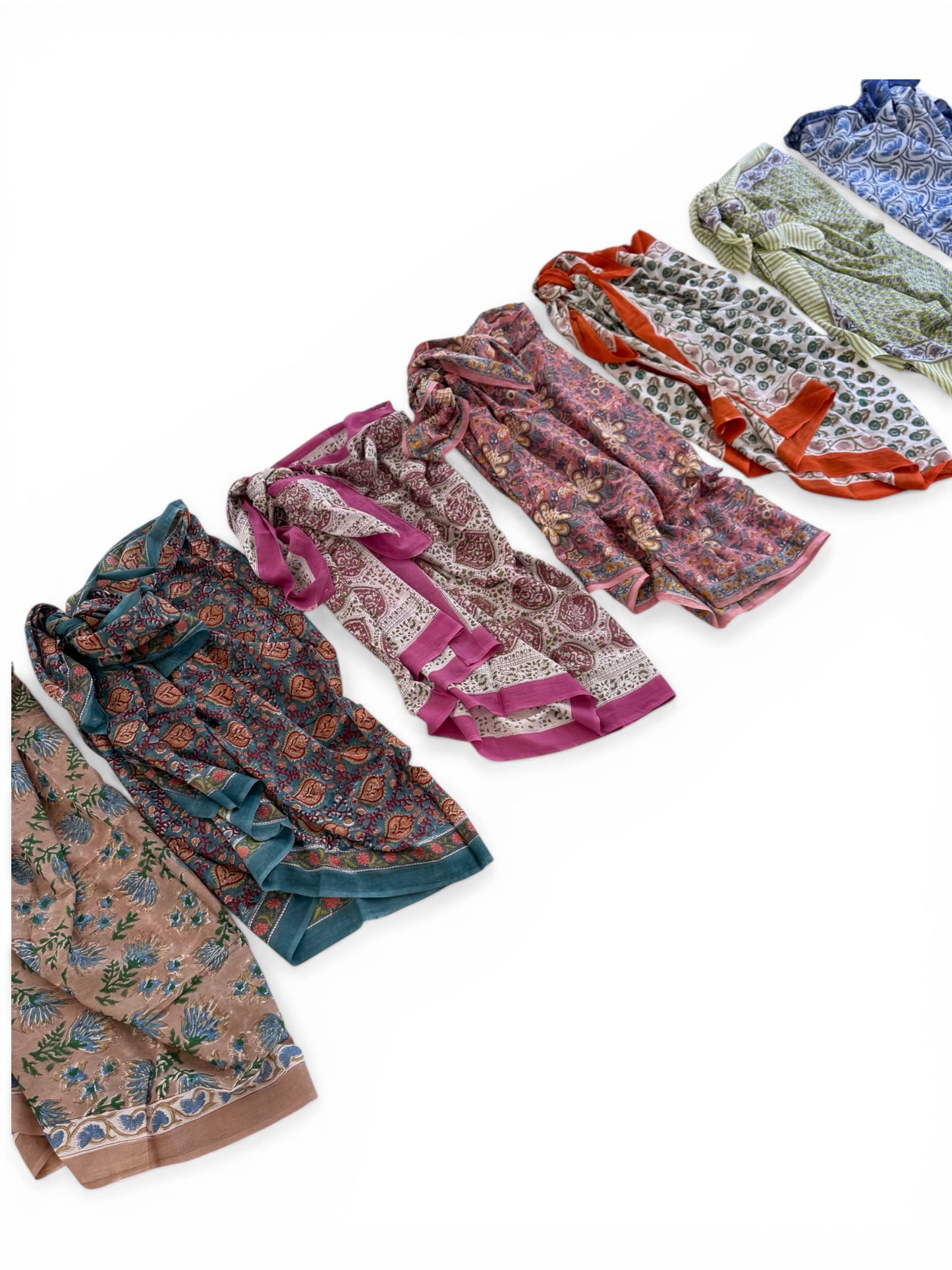 Fox & Hen The Label BlockPrint Sarong