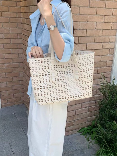 Perforated Tote- 2 Colors