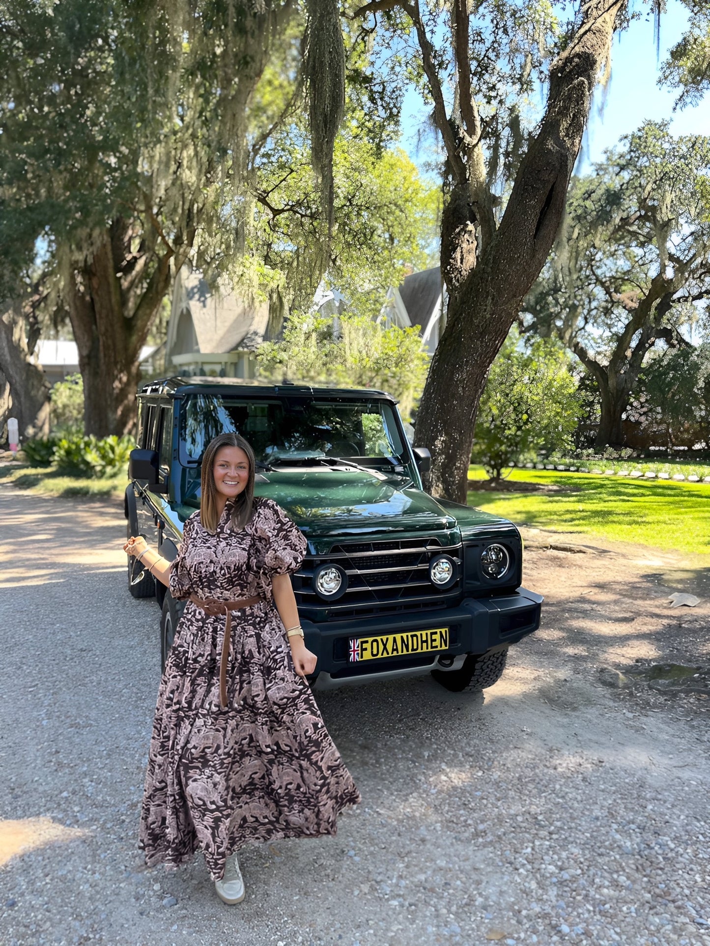 Joliet Midi in Chocolate Tibetan Tiger