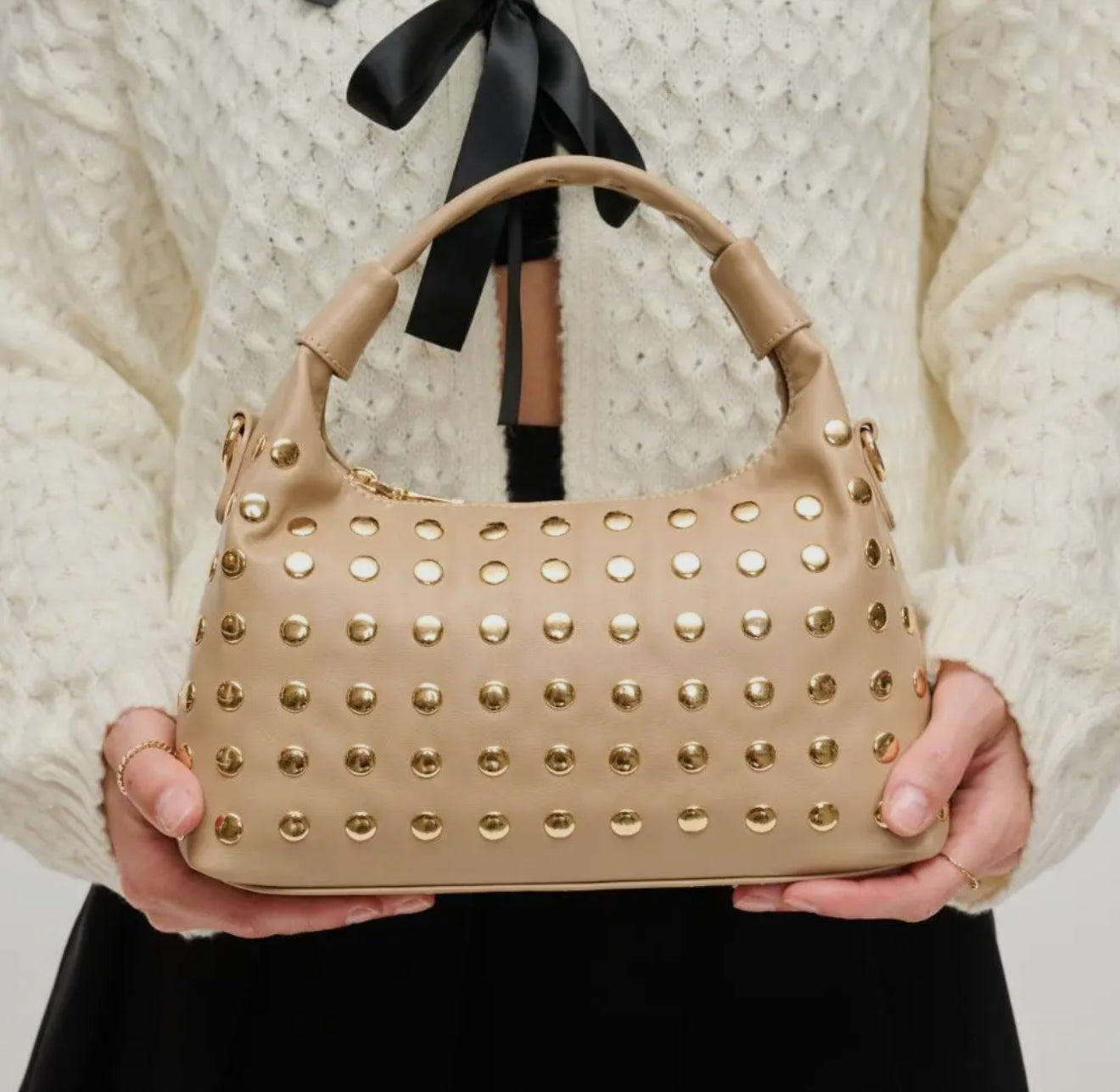 Kerri Studded Tote