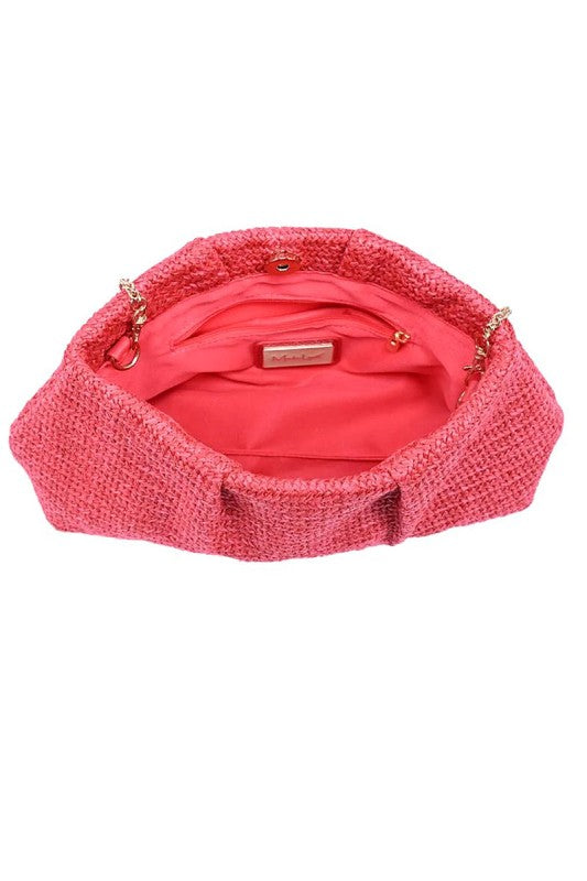 Raffia Clutch - 2 Colors