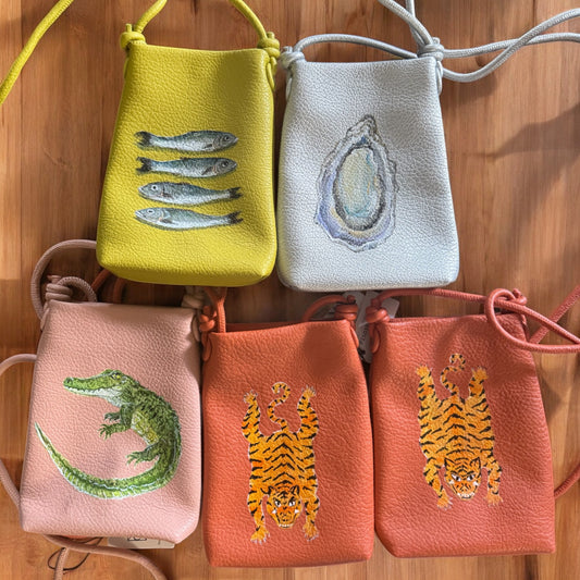 Jenn Leverett Art Hand Painted Handbags