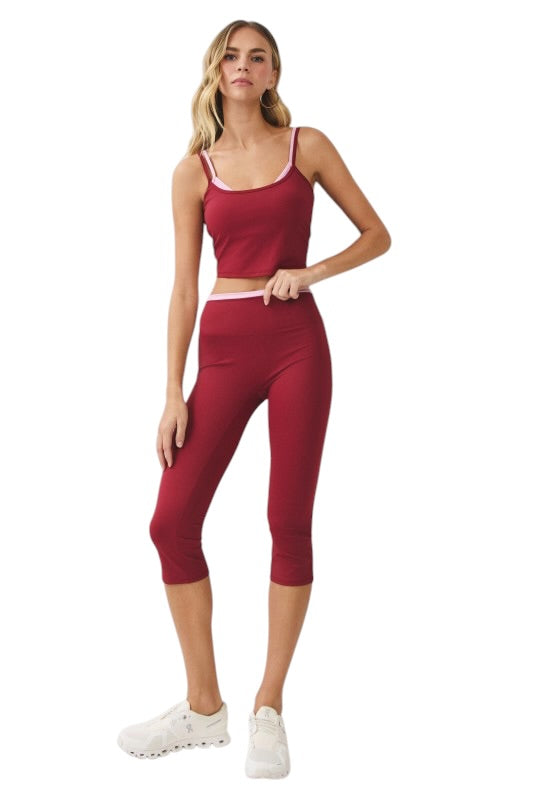 Layered Athleisure Set- 2 Colors