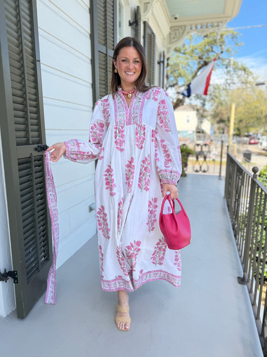 St Charles Midi in Pink & Seafoam Florals