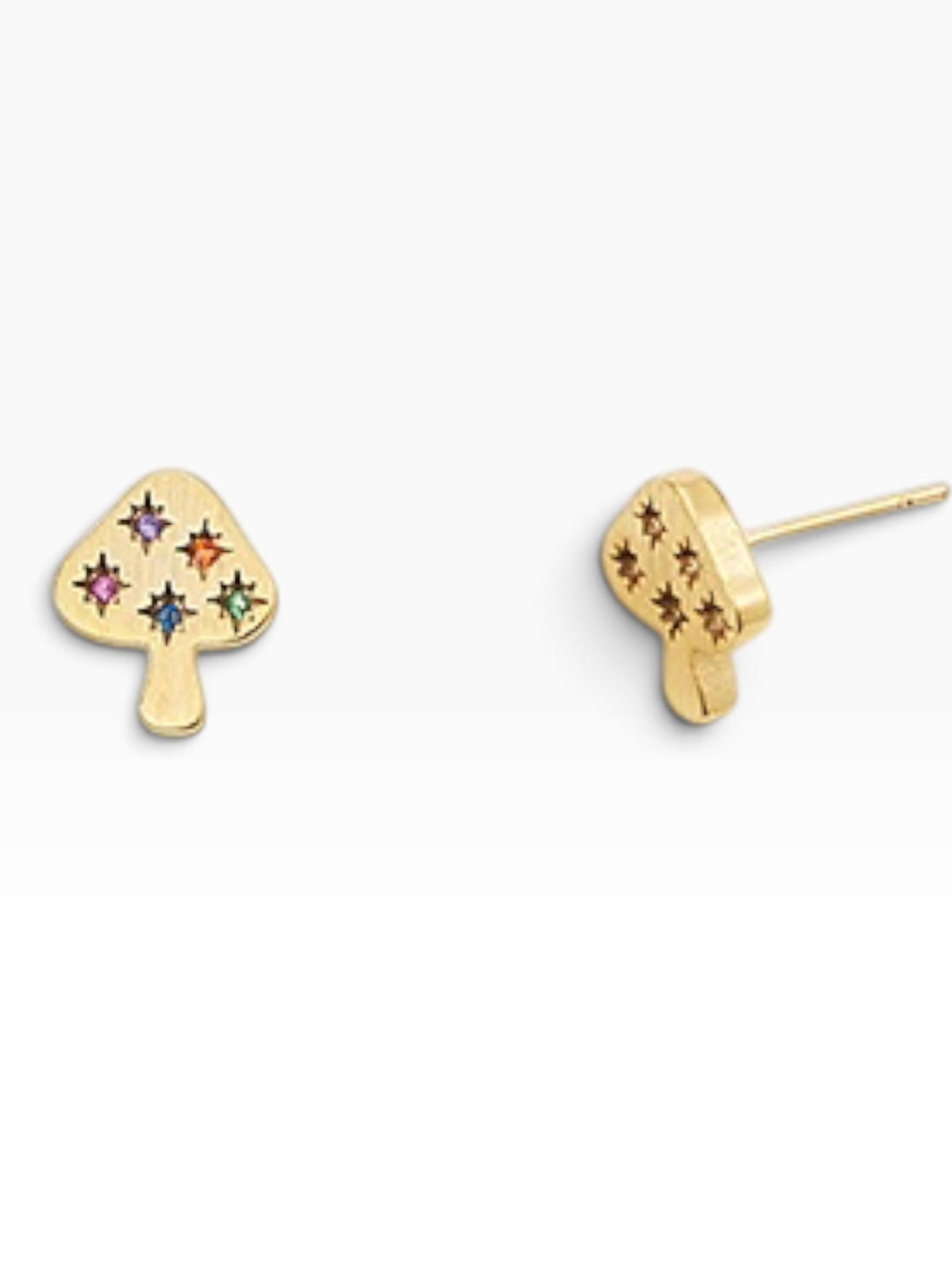 Gemstone Mushroom Studs