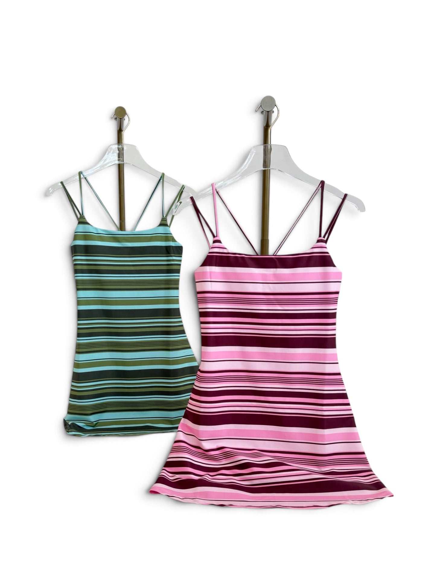 Colorblock Stripe Active Dress