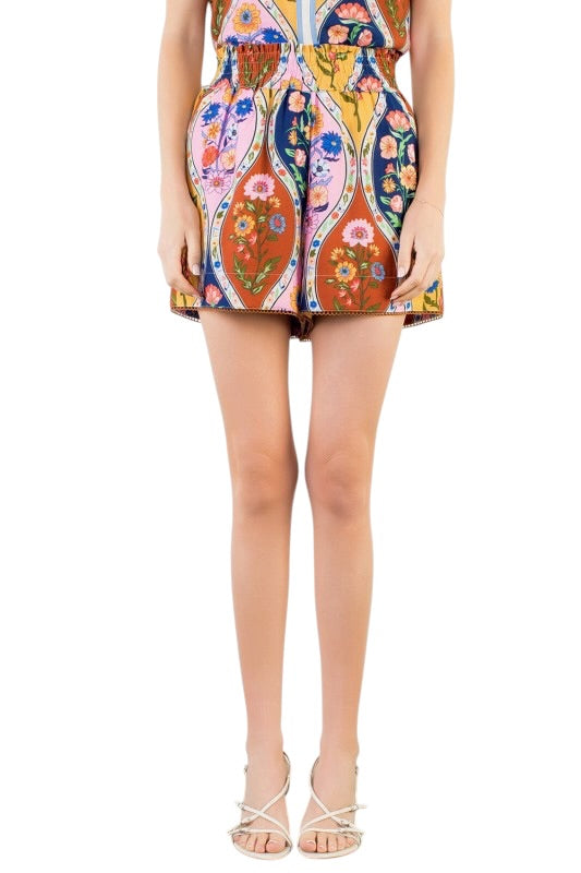 Floral Medallion Cotton Set