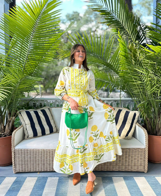 State Street Maxi in Yellow Marigold