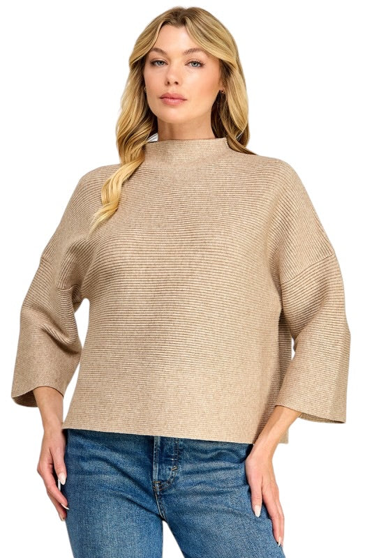 Julia Ribbed Sweater- 8 Colors