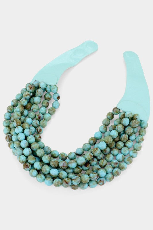 Chunky Beaded Necklace