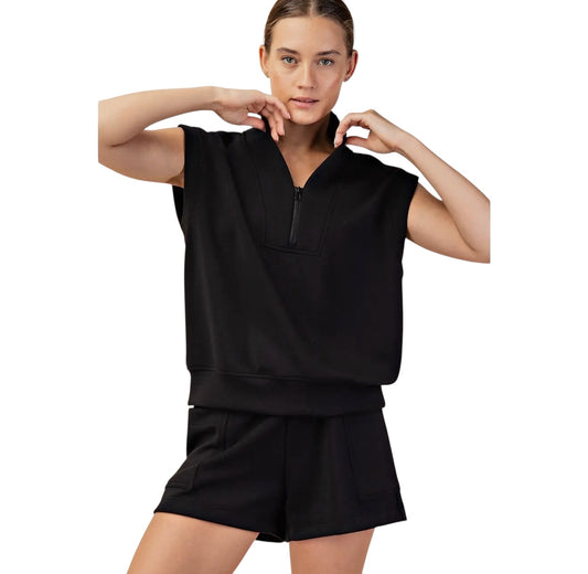 Scuba Quarter Zip Top