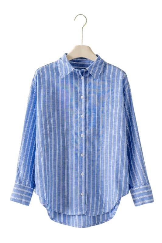 Stripe Linen Oxford- 3 Colors
