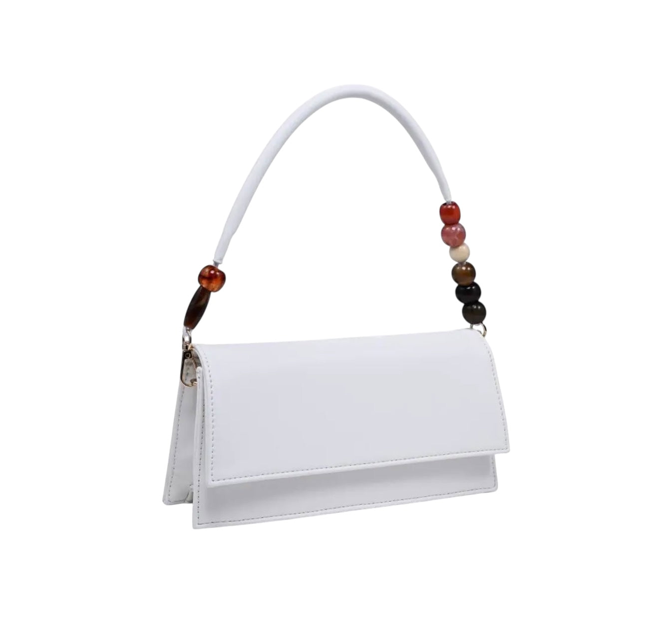 Brooks Beaded Handle Tote- 3 Colors