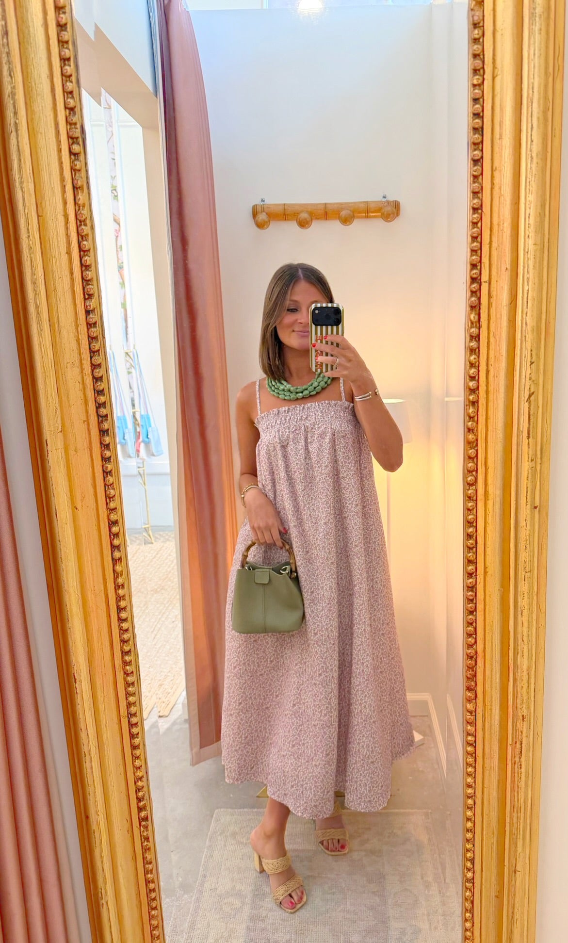 Lilac Florals Midi