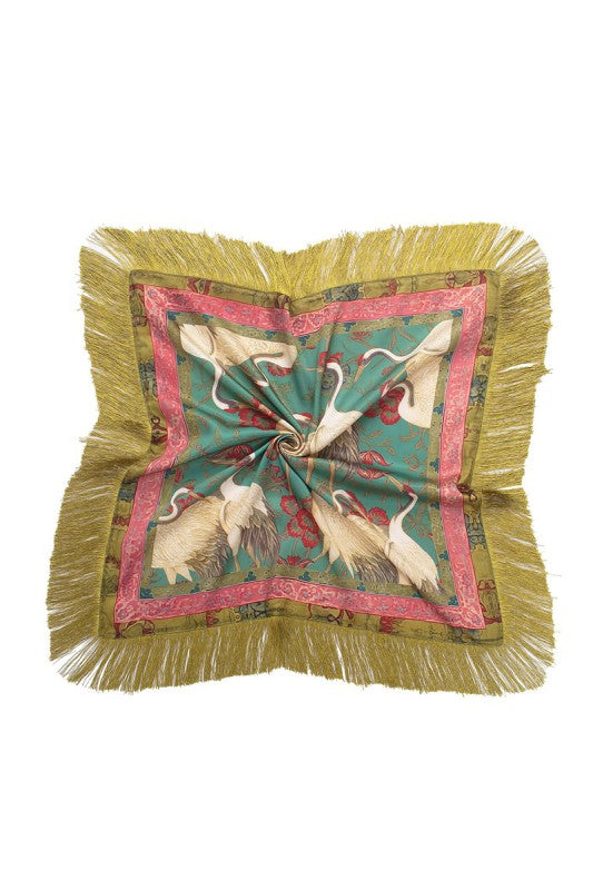Citron Fringe Scarf - 2 Styles