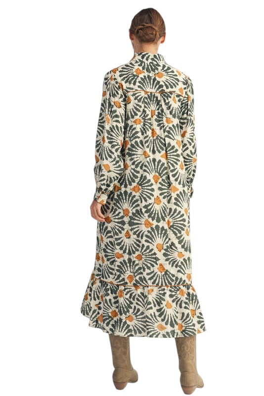 Olive & Marigold Long Sleeve MIDI