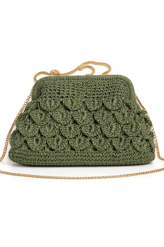Crochet Clutch - 3 Colors