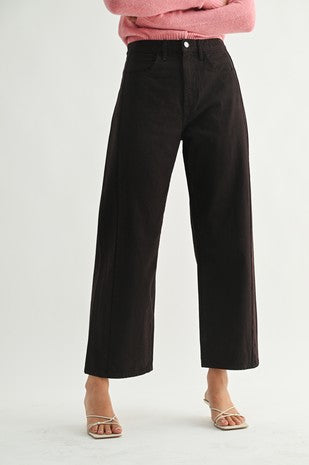 Barrel Twist Jean in Espresso