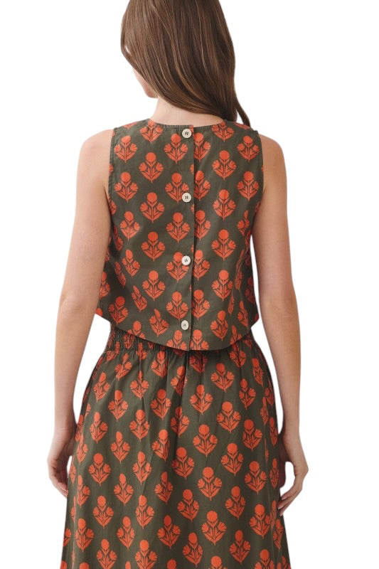 Olive & Orange Marigold Set