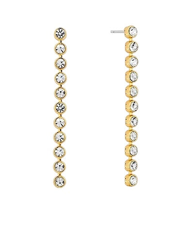 CZ Drop Earring- 2 Colors