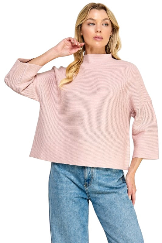 Julia Ribbed Sweater- 8 Colors