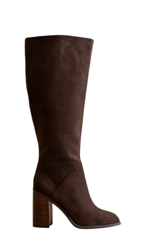 Shilo Knee High Boot in Espresso