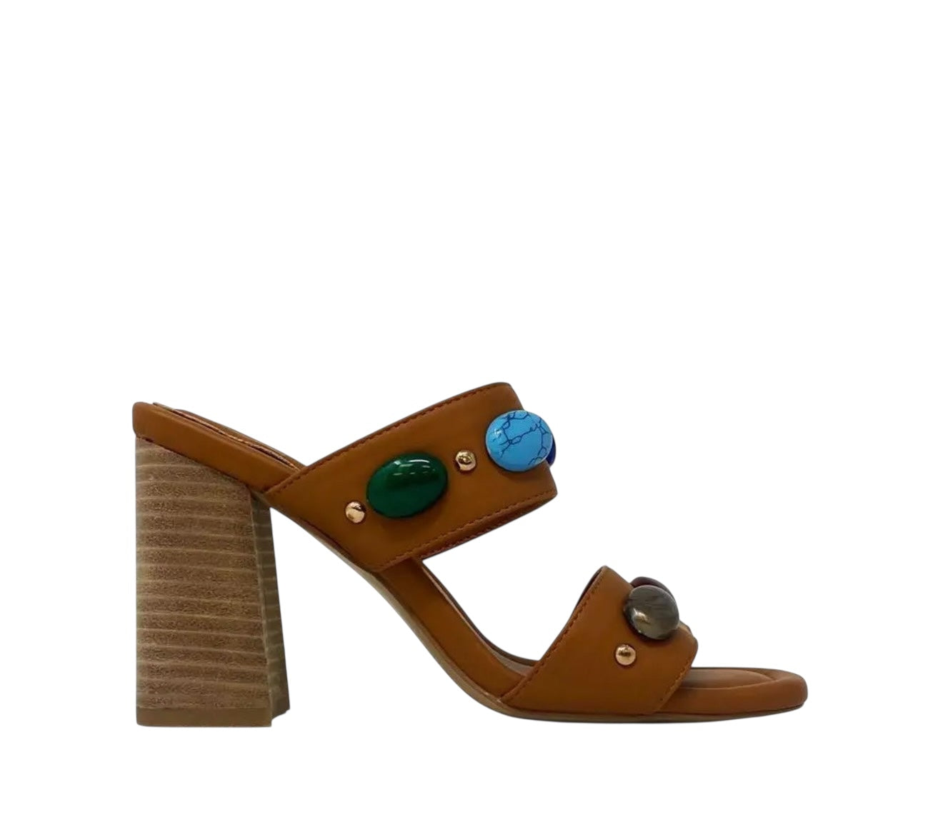 Stone Studded Heels