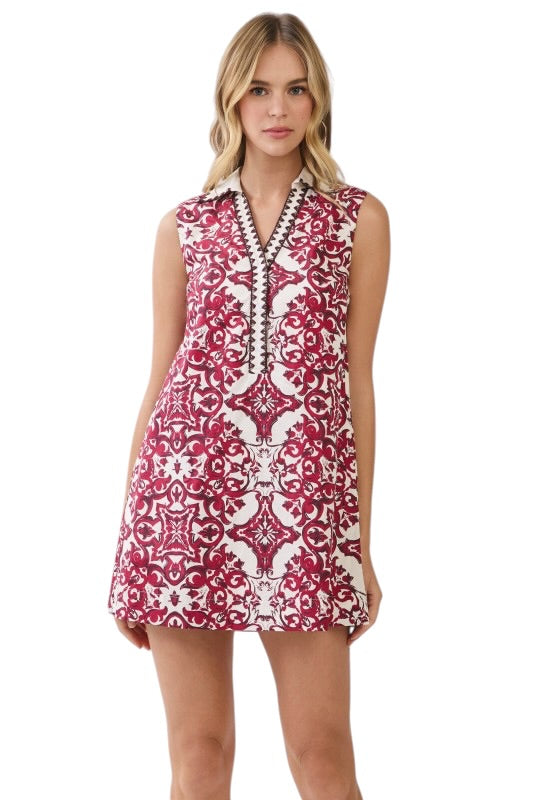 Crimson Medallion Shift